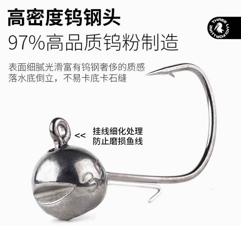 Luci for Lure Tungsten Jighead