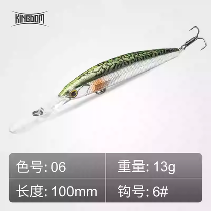 KINGDOM Snake Shadow Slow-Floating Jerkbait