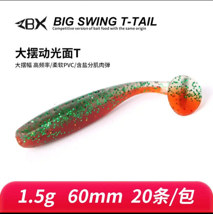 ZBX Dynamic T-Tail Shad