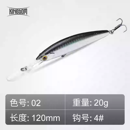 KINGDOM Snake Shadow Slow-Floating Jerkbait