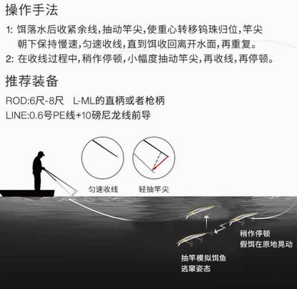 DNE Suspending Minnow